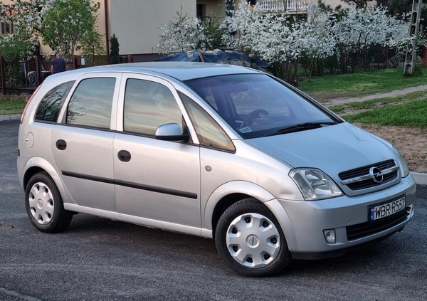 Opel Meriva cena 7000 przebieg: 233000, rok produkcji 2004 z Białobrzegi małe 67